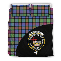 MacDonald Ancient Family Tartan Crest Wave Style Bedding Set