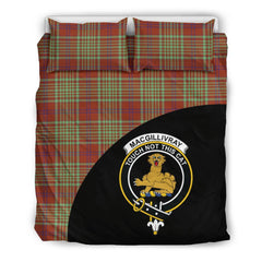 MacGillivray Hunting Ancient Family Tartan Crest Wave Style Bedding Set