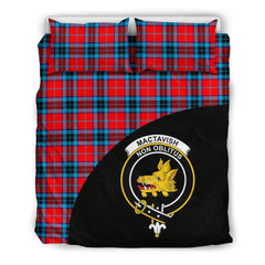 MacTavish Modern Family Tartan Crest Wave Style Bedding Set