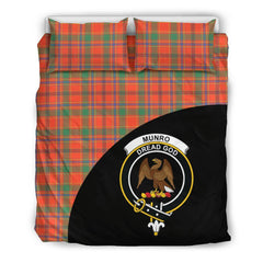 Munro Ancient Family Tartan Crest Wave Style Bedding Set