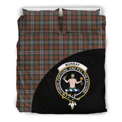 Murray of Atholl Weathered Family Tartan Crest Wave Style Bedding Set