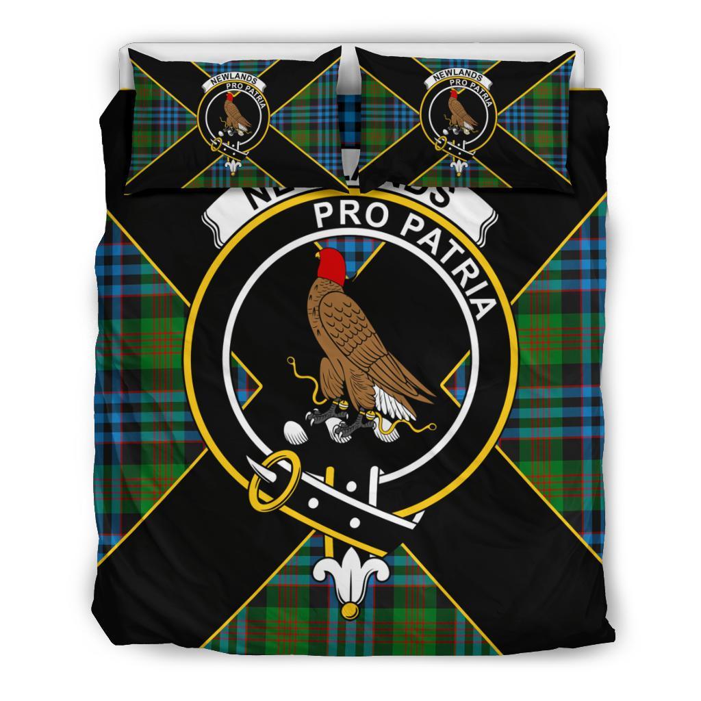 Newlands Tartan Crest Bedding Set - Luxury Style