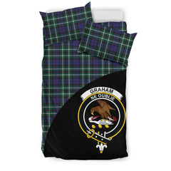 Graham of Montrose Modern Tartan Crest Wave Bedding Set