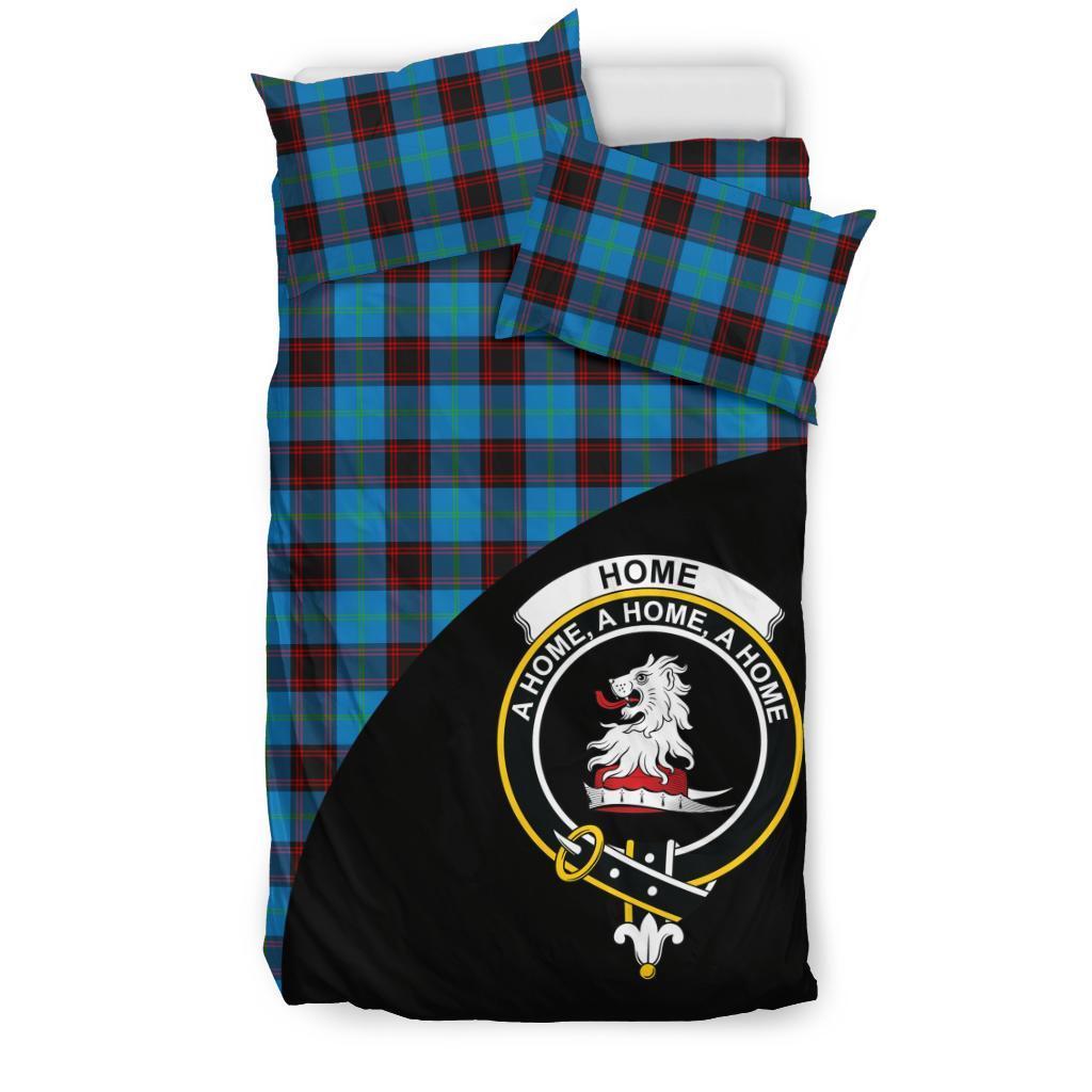 Home Ancient Family Tartan Crest Wave Style Bedding Set