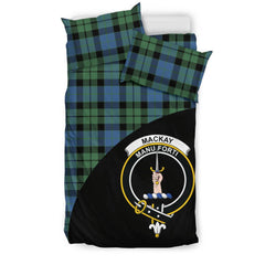 MacKay Ancient Tartan Crest Wave Style Bedding Set