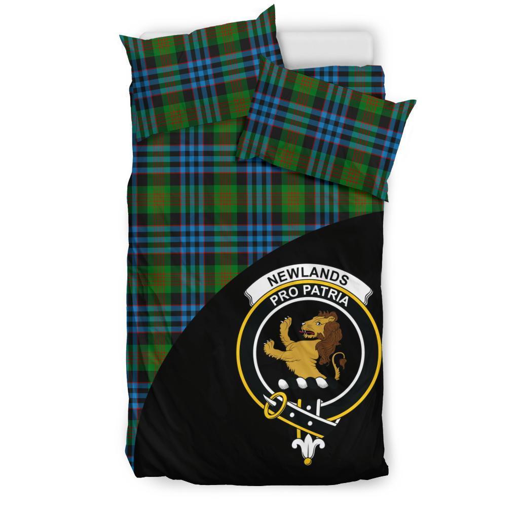 Newlands of Lauriston Family Tartan Crest Wave Style Bedding Set