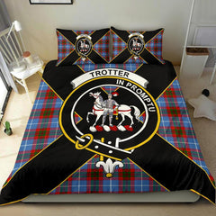 Trotter Tartan Crest Bedding Set - Luxury Style