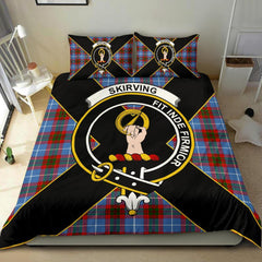 Skirving Tartan Crest Bedding Set - Luxury Style