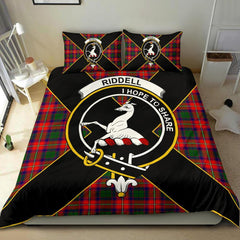 Riddell Tartan Crest Bedding Set - Luxury Style