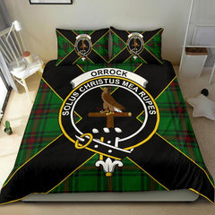 Orrock Tartan Crest Bedding Set - Luxury Style