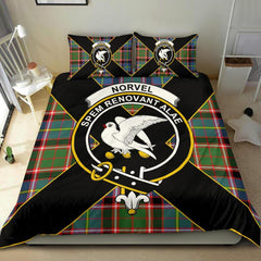 Norvel Tartan Crest Bedding Set - Luxury Style