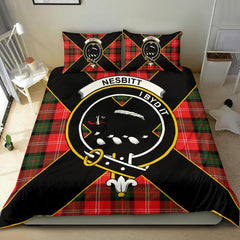 Nesbitt Tartan Crest Bedding Set - Luxury Style