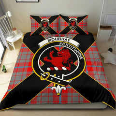 Moubray Tartan Crest Bedding Set - Luxury Style