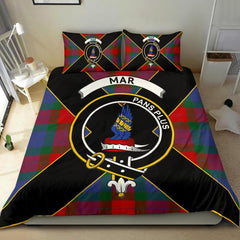 Mar Tartan Crest Bedding Set - Luxury Style