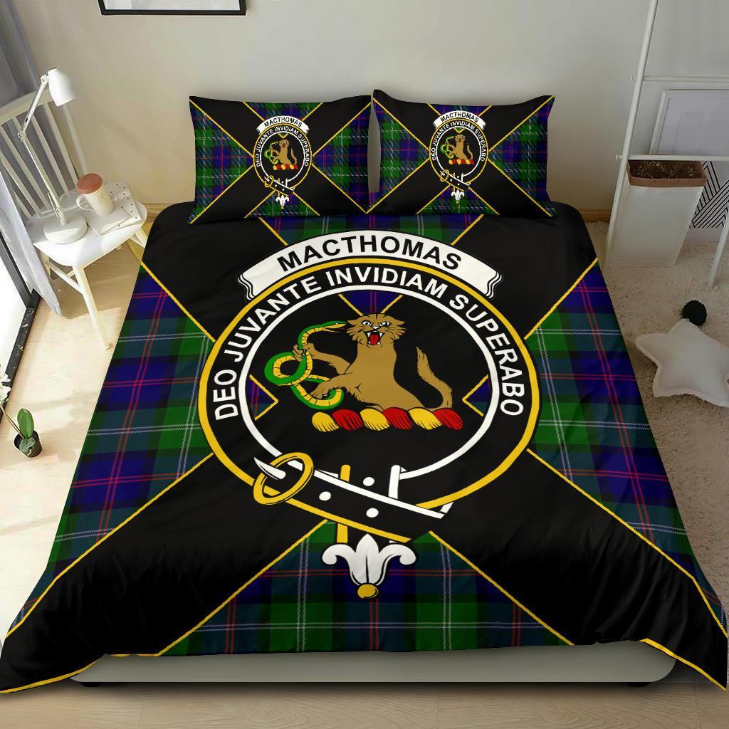 MacThomas Tartan Crest Bedding Set - Luxury Style