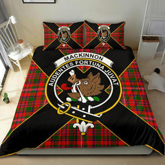 MacKinnon Tartan Crest Bedding Set - Luxury Style