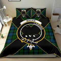 MacKie Tartan Crest Bedding Set - Luxury Style