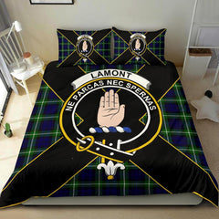 Lamont Tartan Crest Bedding Set - Luxury Style