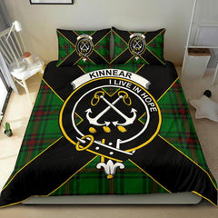 Kinnear Tartan Crest Bedding Set - Luxury Style