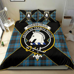 Horsburgh Tartan Crest Bedding Set - Luxury Style