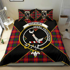 Hopkirk Tartan Crest Bedding Set - Luxury Style