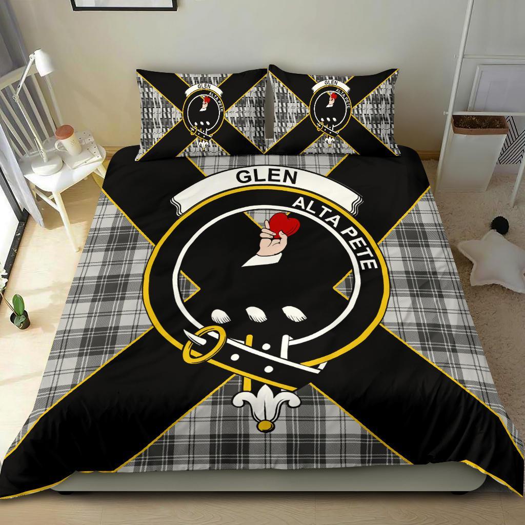 Glen Tartan Crest Bedding Set - Luxury Style