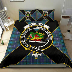 Douglas Tartan Crest Bedding Set - Luxury Style