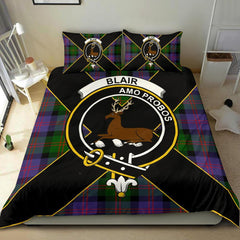 Blair Tartan Crest Bedding Set - Luxury Style