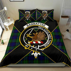 Bannatyne Tartan Crest Bedding Set - Luxury Style