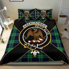 Abercrombie Tartan Crest Bedding Set - Luxury Style
