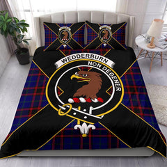 Wedderburn Tartan Crest Bedding Set - Luxury Style