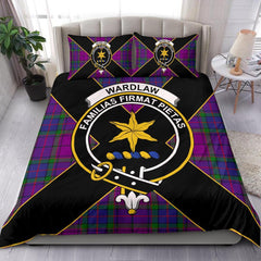 Wardlaw Tartan Crest Bedding Set - Luxury Style