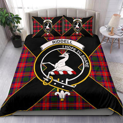 Riddell Tartan Crest Bedding Set - Luxury Style