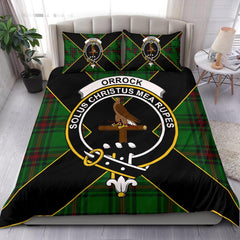 Orrock Tartan Crest Bedding Set - Luxury Style