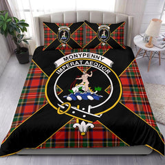 Monypenny Tartan Crest Bedding Set - Luxury Style