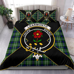 Learmonth Tartan Crest Bedding Set - Luxury Style