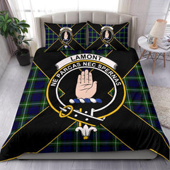 Lamont Tartan Crest Bedding Set - Luxury Style