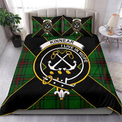 Kinnear Tartan Crest Bedding Set - Luxury Style