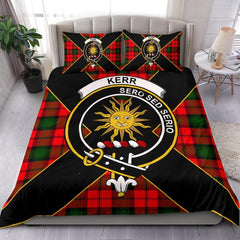 Kerr Tartan Crest Bedding Set - Luxury Style