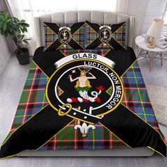 Glass Tartan Crest Bedding Set - Luxury Style