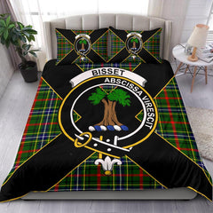 Bisset Tartan Crest Bedding Set - Luxury Style