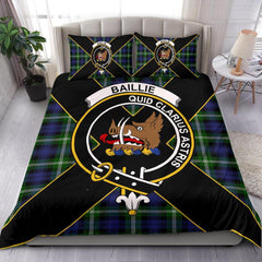 Baillie Tartan Crest Bedding Set - Luxury Style