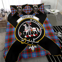 Trotter Tartan Crest Bedding Set - Luxury Style