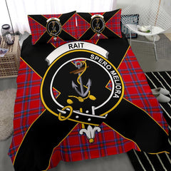 Rait Tartan Crest Bedding Set - Luxury Style