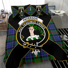 Paterson Tartan Crest Bedding Set - Luxury Style