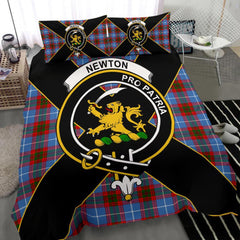 Newton Tartan Crest Bedding Set - Luxury Style