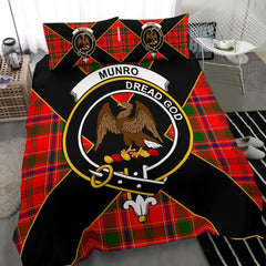 Munro Tartan Crest Bedding Set - Luxury Style