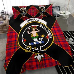 Murray (of Dysart) Tartan Crest Bedding Set - Luxury Style