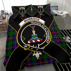 Morrison Tartan Crest Bedding Set - Luxury Style