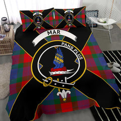 Mar Tartan Crest Bedding Set - Luxury Style